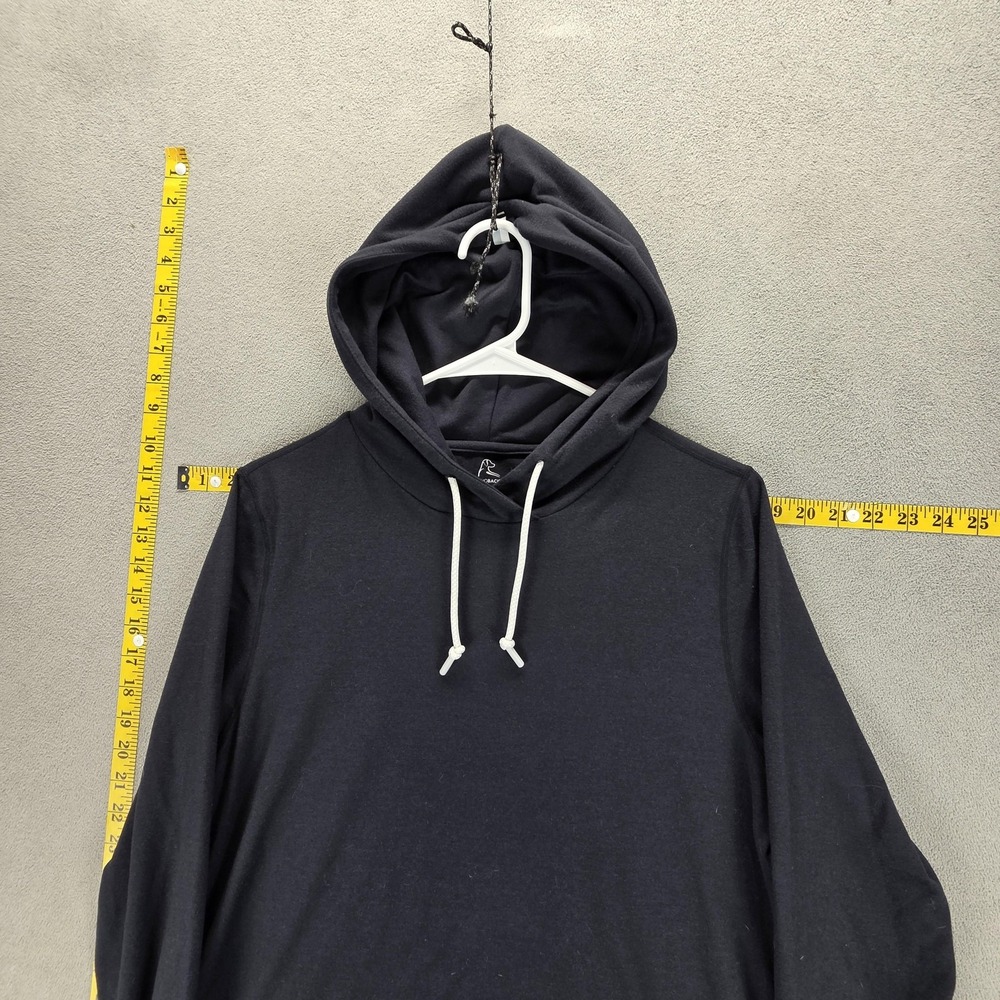 Rhoback Hoodie Womens M Black Performance Lightweight Pullover Sweatshirt - Picture 8 of 8